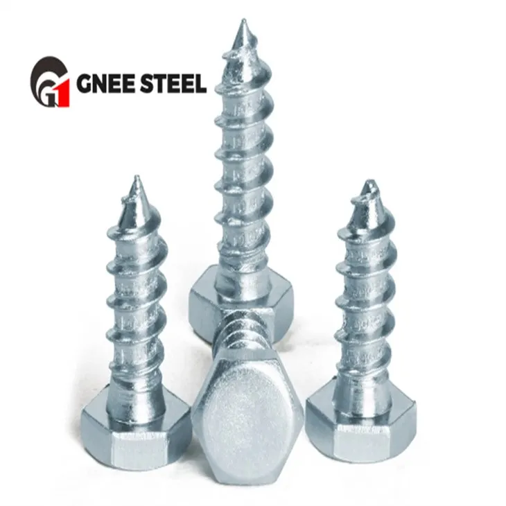 SS316 Zeskantkop Zeskant Houtschroeven